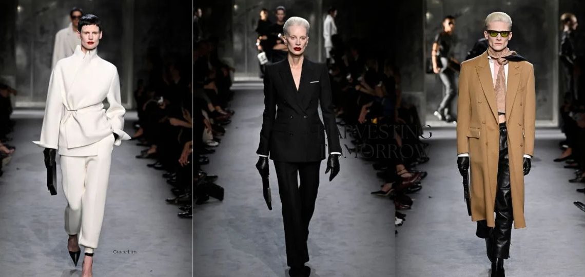 Haider Ackermann debuts sleek tailoring for Tom Ford A/W’25