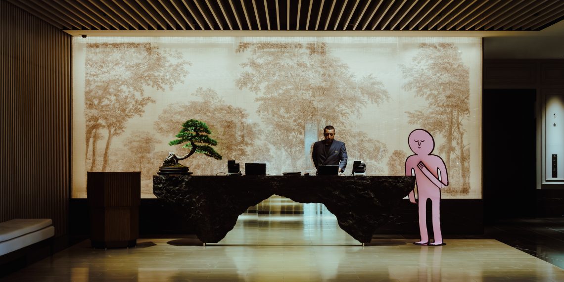 Janu Tokyo Welcomes Jean Julien’s Paper People